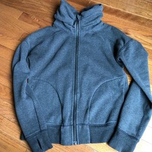 Gray Lululemon full zip sweatshirt